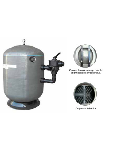Filtre piscine collective MICRON PRO